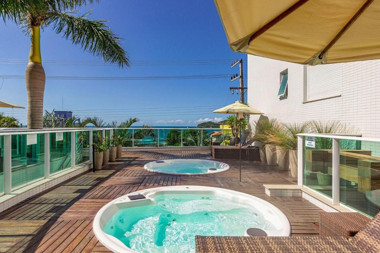 Boulevard 224D - Excelente Apartamento Em Condominio De Luxo No Centro De Bombinhas - Piscina - Jacuzzi - Academia - Portaria 24H. 外观 照片