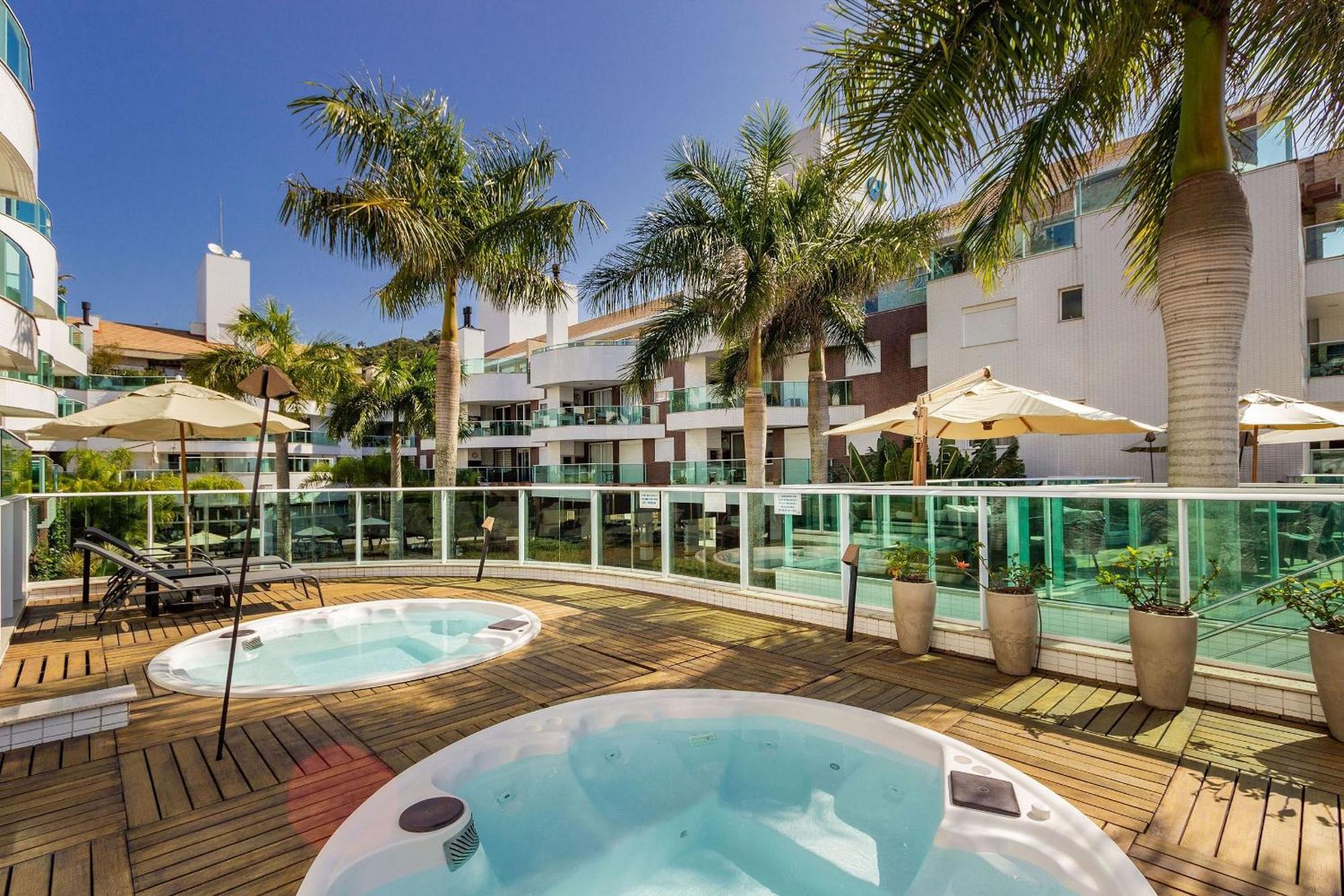 Boulevard 224D - Excelente Apartamento Em Condominio De Luxo No Centro De Bombinhas - Piscina - Jacuzzi - Academia - Portaria 24H. 外观 照片