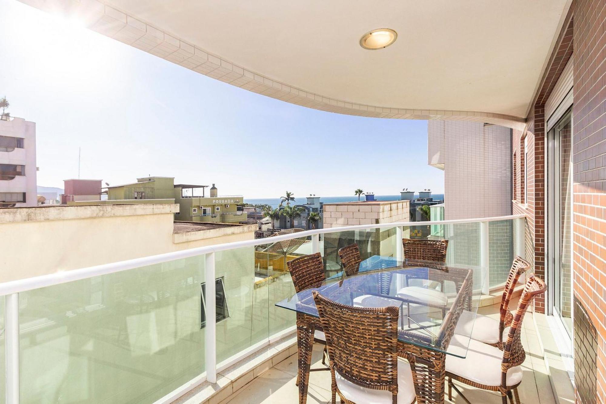 Boulevard 224D - Excelente Apartamento Em Condominio De Luxo No Centro De Bombinhas - Piscina - Jacuzzi - Academia - Portaria 24H. 外观 照片