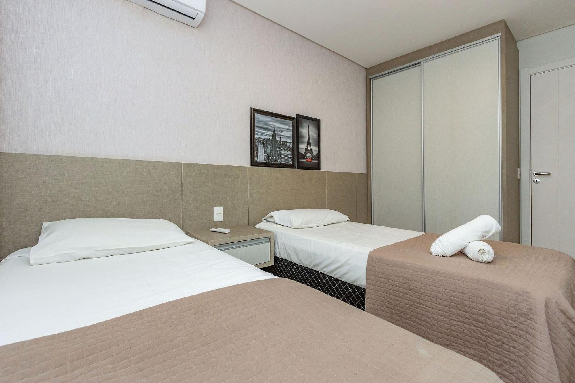Boulevard 224D - Excelente Apartamento Em Condominio De Luxo No Centro De Bombinhas - Piscina - Jacuzzi - Academia - Portaria 24H. 外观 照片