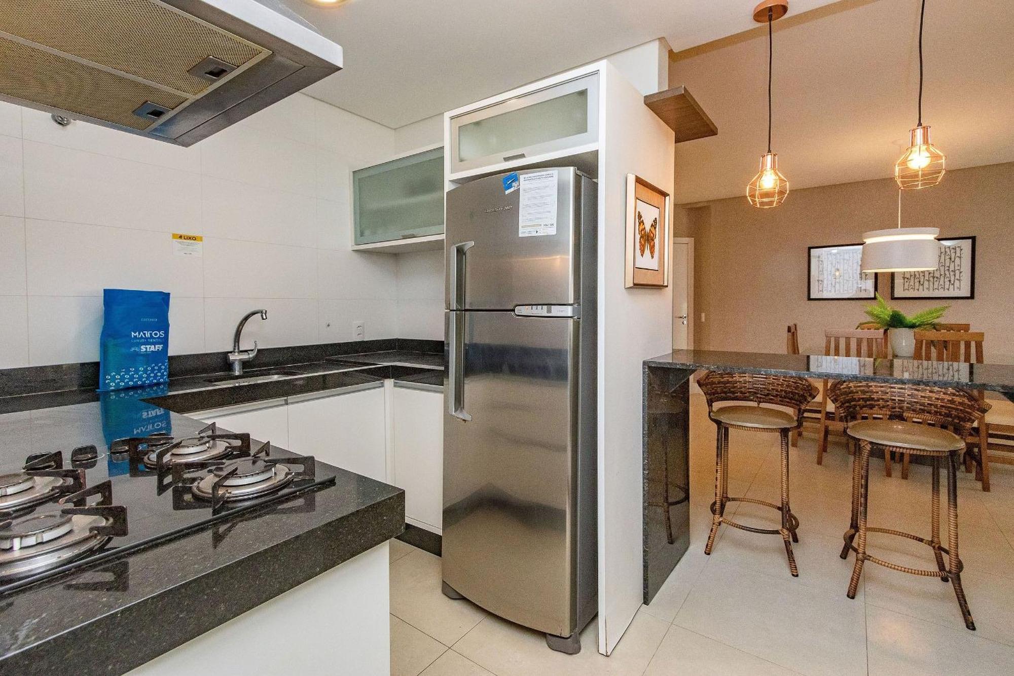 Boulevard 224D - Excelente Apartamento Em Condominio De Luxo No Centro De Bombinhas - Piscina - Jacuzzi - Academia - Portaria 24H. 外观 照片